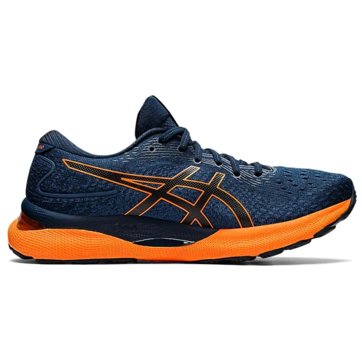 Asics shoes - ASICS Gel-Nimbus 24 - 1011B359402 - French Blue/Shocking Orange 1