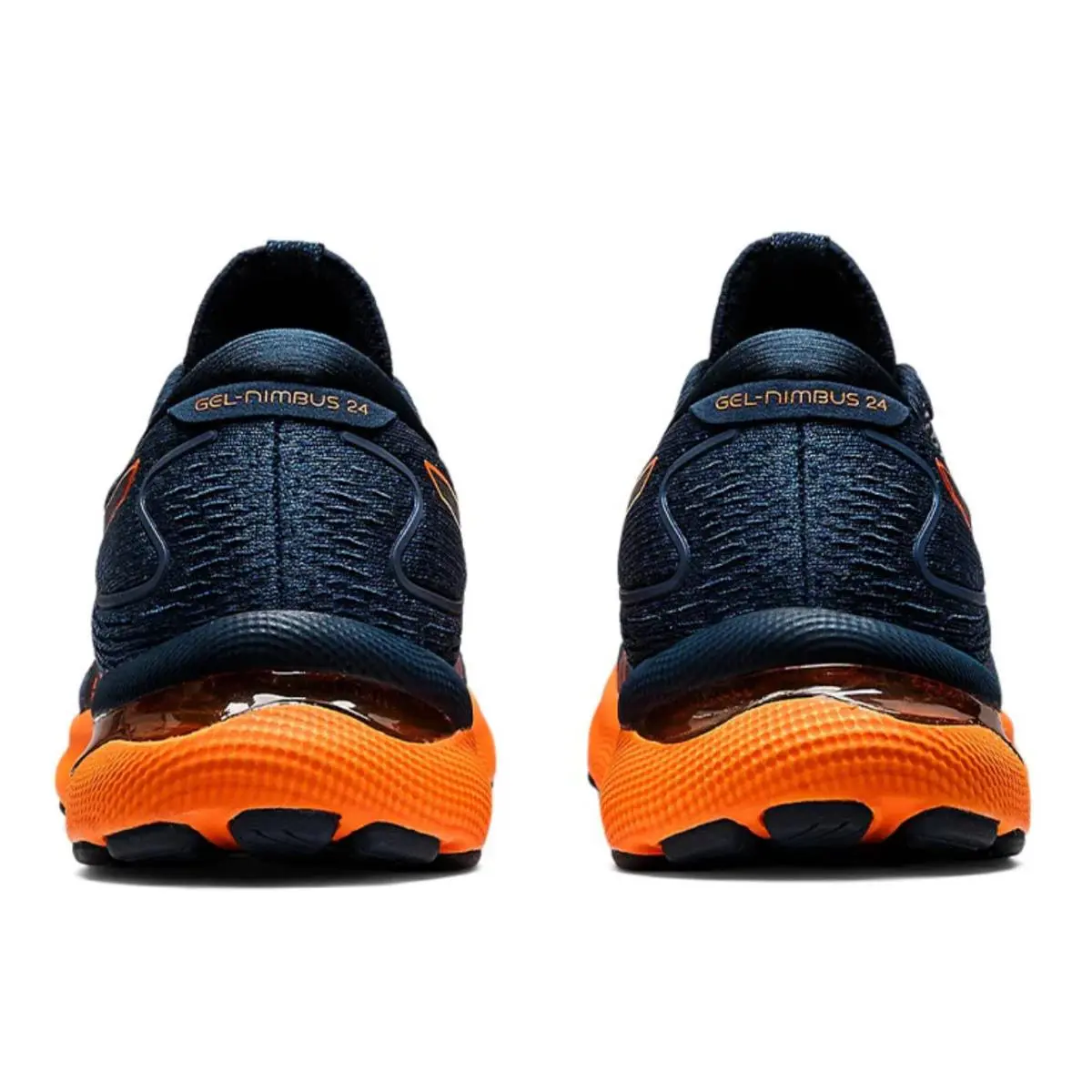 Asics shoes - ASICS Gel-Nimbus 24 - 1011B359402 - French Blue/Shocking Orange 4