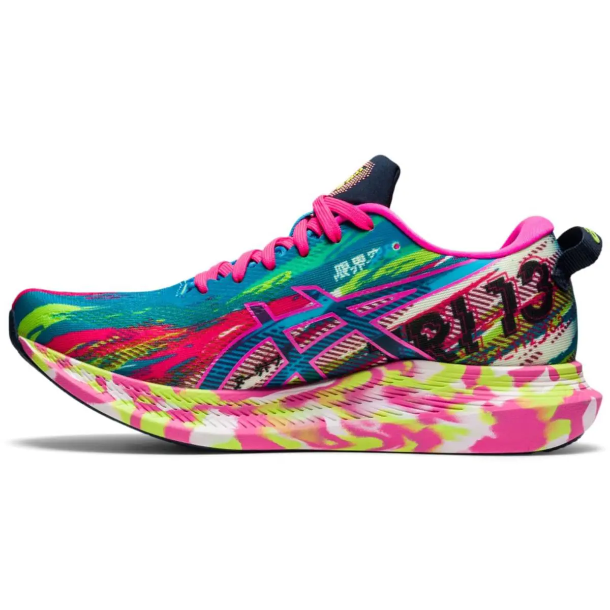 Asics shoes - ASICS Noosa Tri 13 - Noosa Tri - 1012A898400 - Digital Aqua/HOT Pink, Manufacturer: Hot Pink/Safety Yellow 0