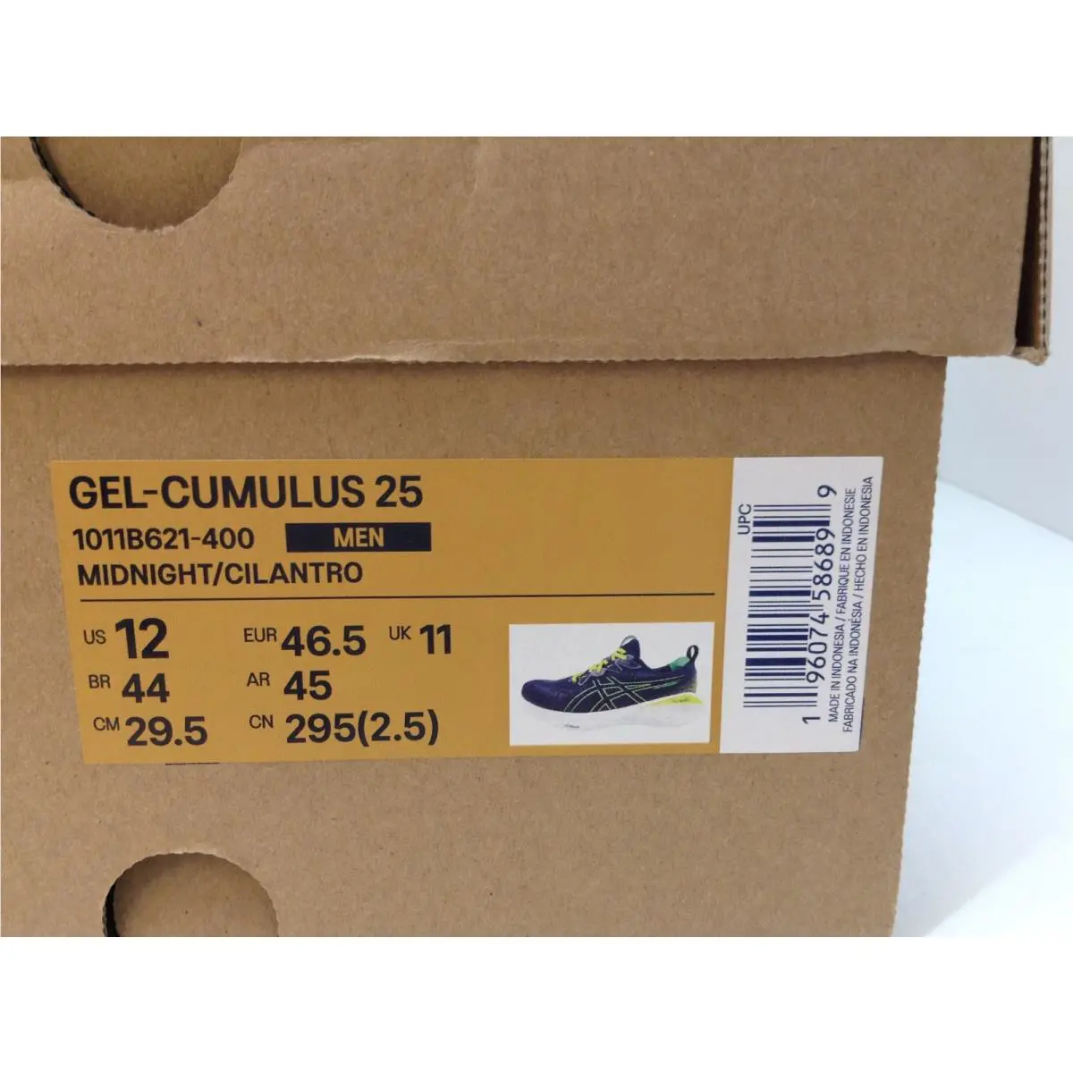 Asics shoes - ASICS Gel Cumulus 25 - Gel Cumulus - 1011B621-400 - Blue (UPC: 196074586899) 0