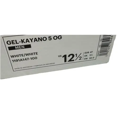Asics shoes - ASICS GEL-Kayano - 1191A147-100 - White 2