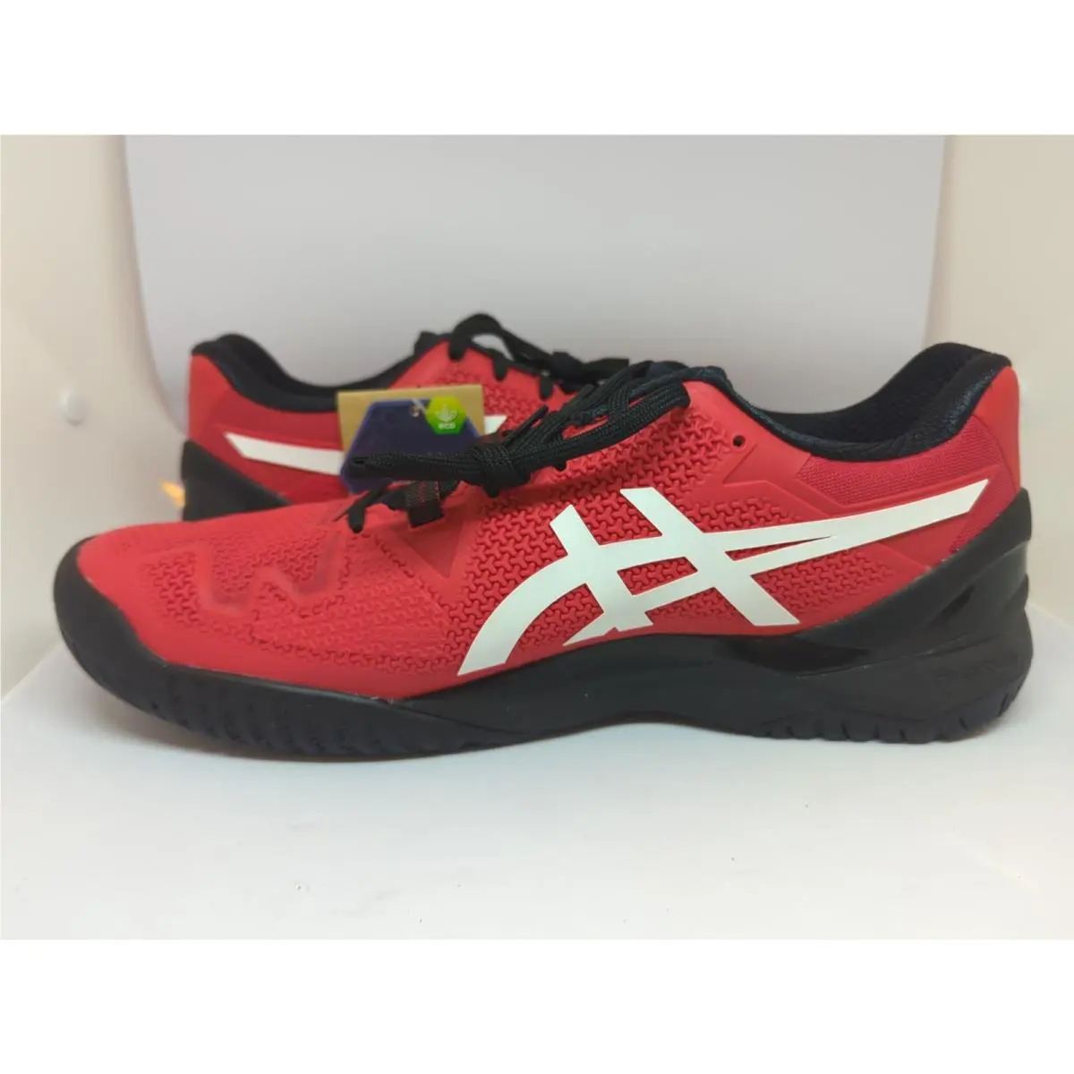 Asics shoes - ASICS Gel-Resolution 8 - 1041A079 - Electric Red/White (UPC: 194851864536) 1