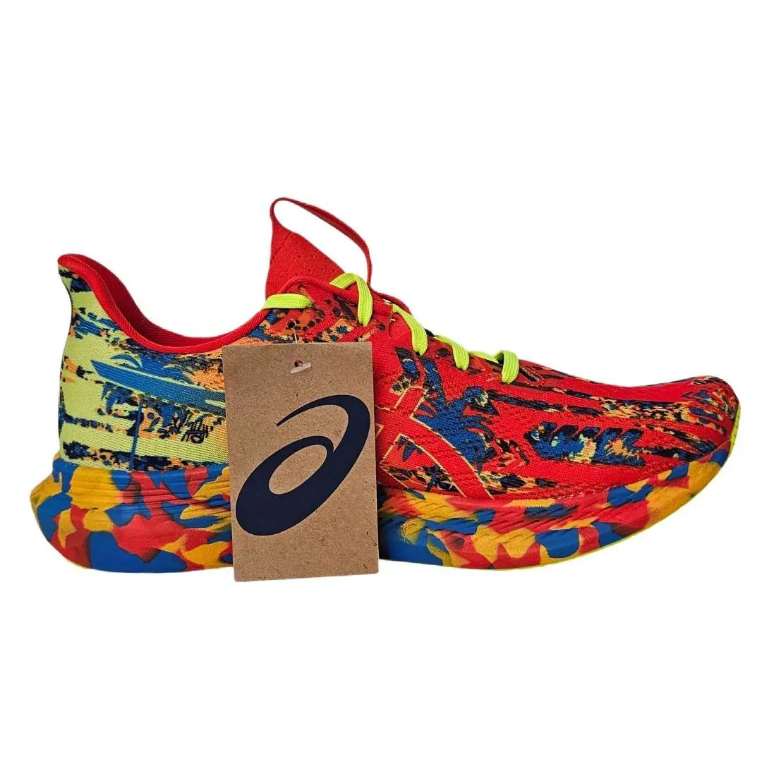 Asics shoes - ASICS Noosa Tri 14 - Noosa Tri - 1011B368-800 - Cherry Tomato/Safety Yellow 2