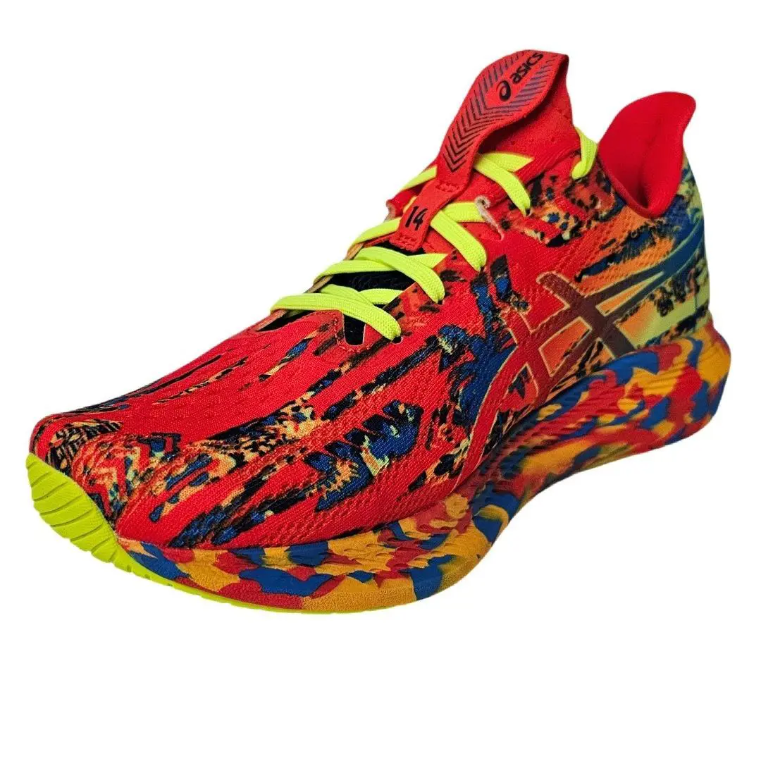 Asics shoes - ASICS Noosa Tri 14 - Noosa Tri - 1011B368-800 - Cherry Tomato/Safety Yellow 6