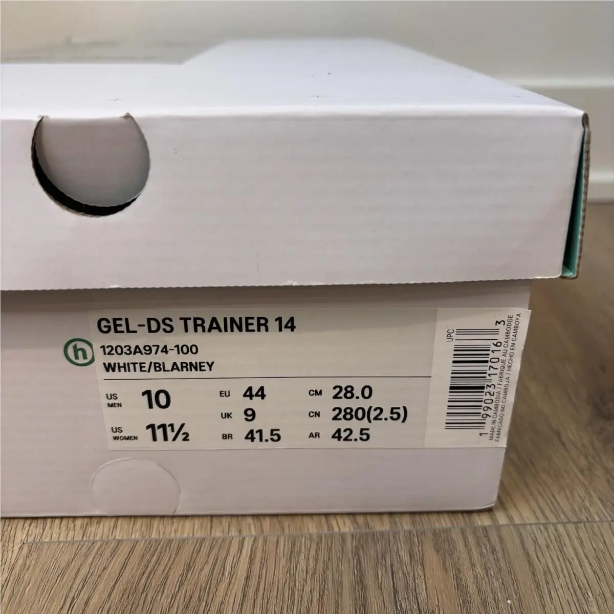 Asics shoes - Asics Hidden NY Gel-DS - Hidden - 1203A974-100 - White (UPC: 0199023170163) 2