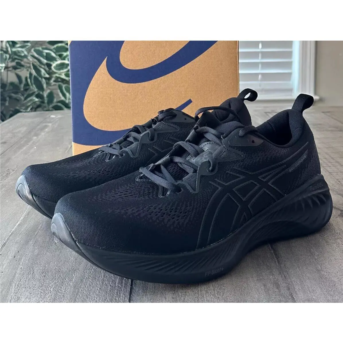 Asics shoes - ASICS GEL-Cumulus 25 - 1011B621-003 - Black-Gunmetal (UPC: 196074637485) 1