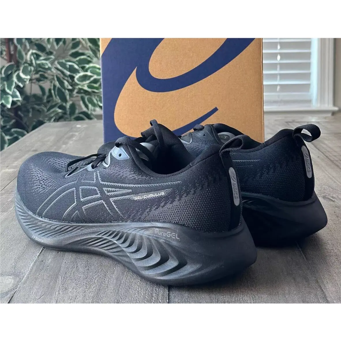 Asics shoes - ASICS GEL-Cumulus 25 - 1011B621-003 - Black-Gunmetal (UPC: 196074637485) 7