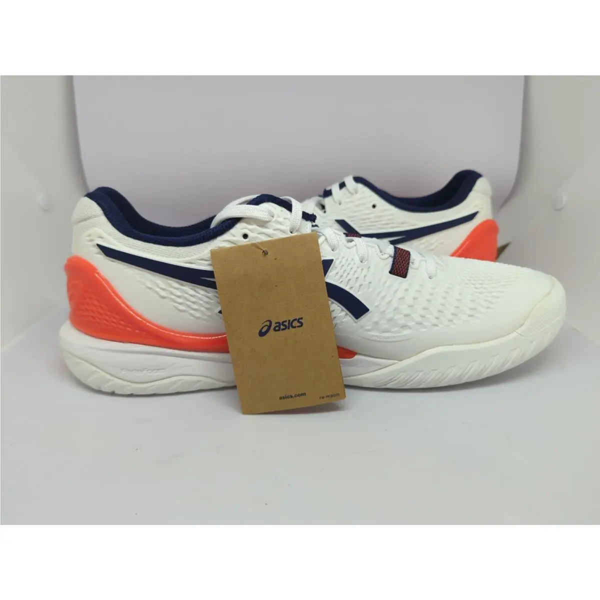 Asics shoes - ASICS GEL-Resolution 9 - 1041A376-102 - White (UPC: 197298258340) 4