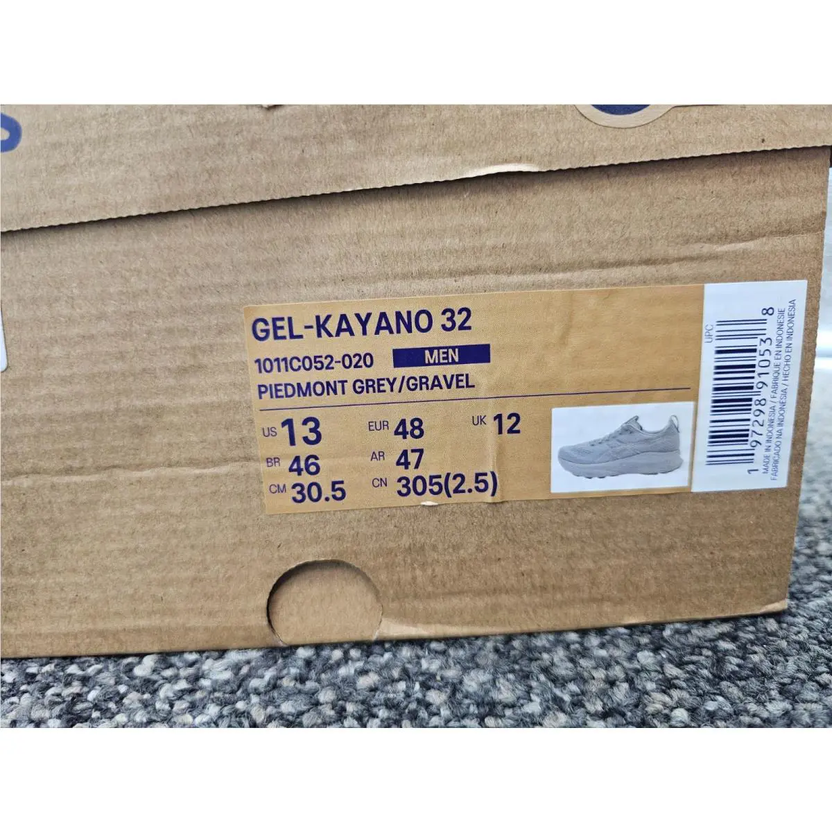 Asics shoes - Asics Gel Kayano 32 - Gel Kayano - 1011C052-020 - Gray (UPC: 197298910538) 2