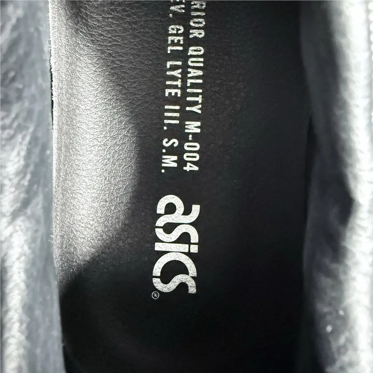 Asics shoes - ASICS Gel Lyte 3 - Gel Lyte - H53SK-9090 - Black, Manufacturer: Black/Silver 10