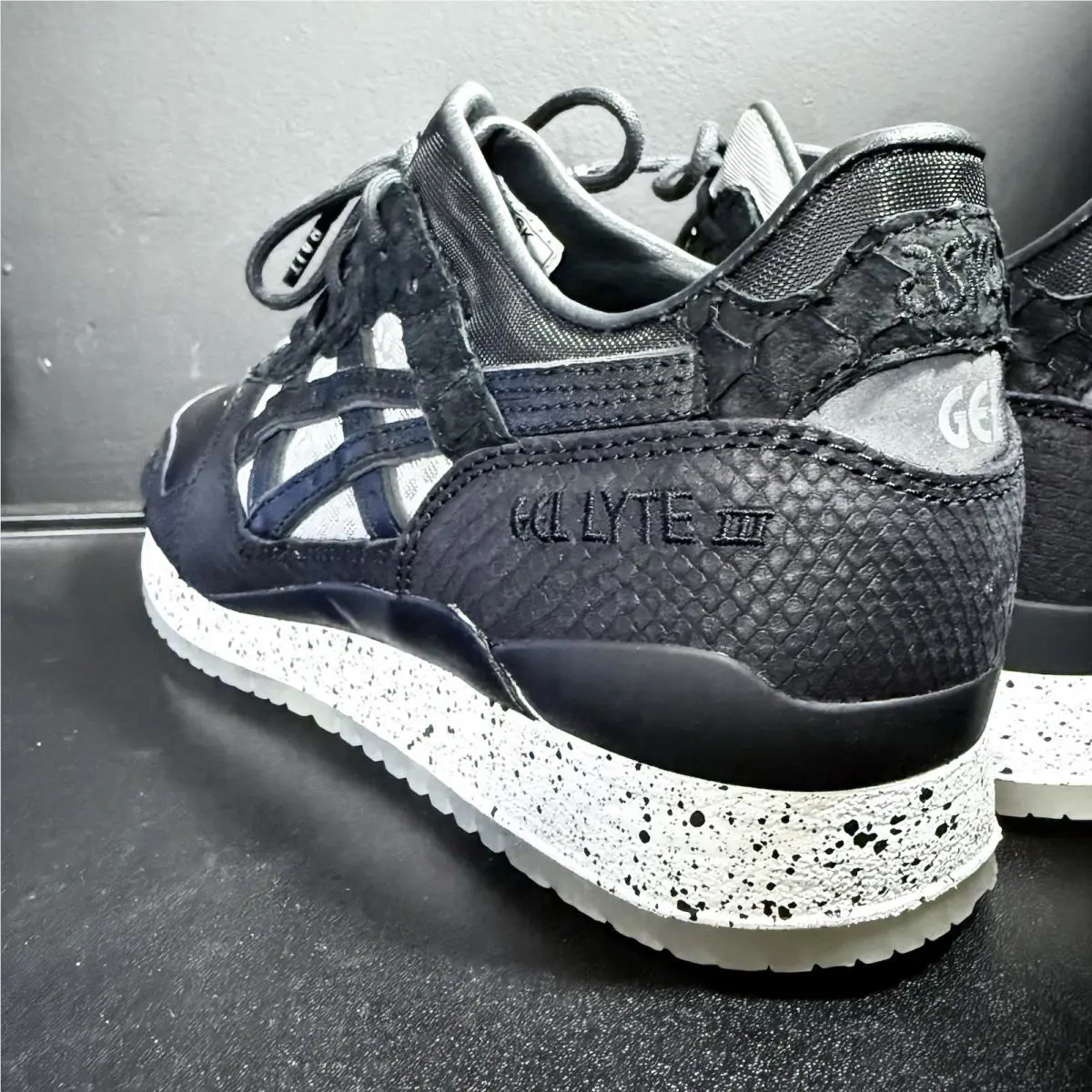 Asics shoes - ASICS Gel Lyte 3 - Gel Lyte - H53SK-9090 - Black, Manufacturer: Black/Silver 5