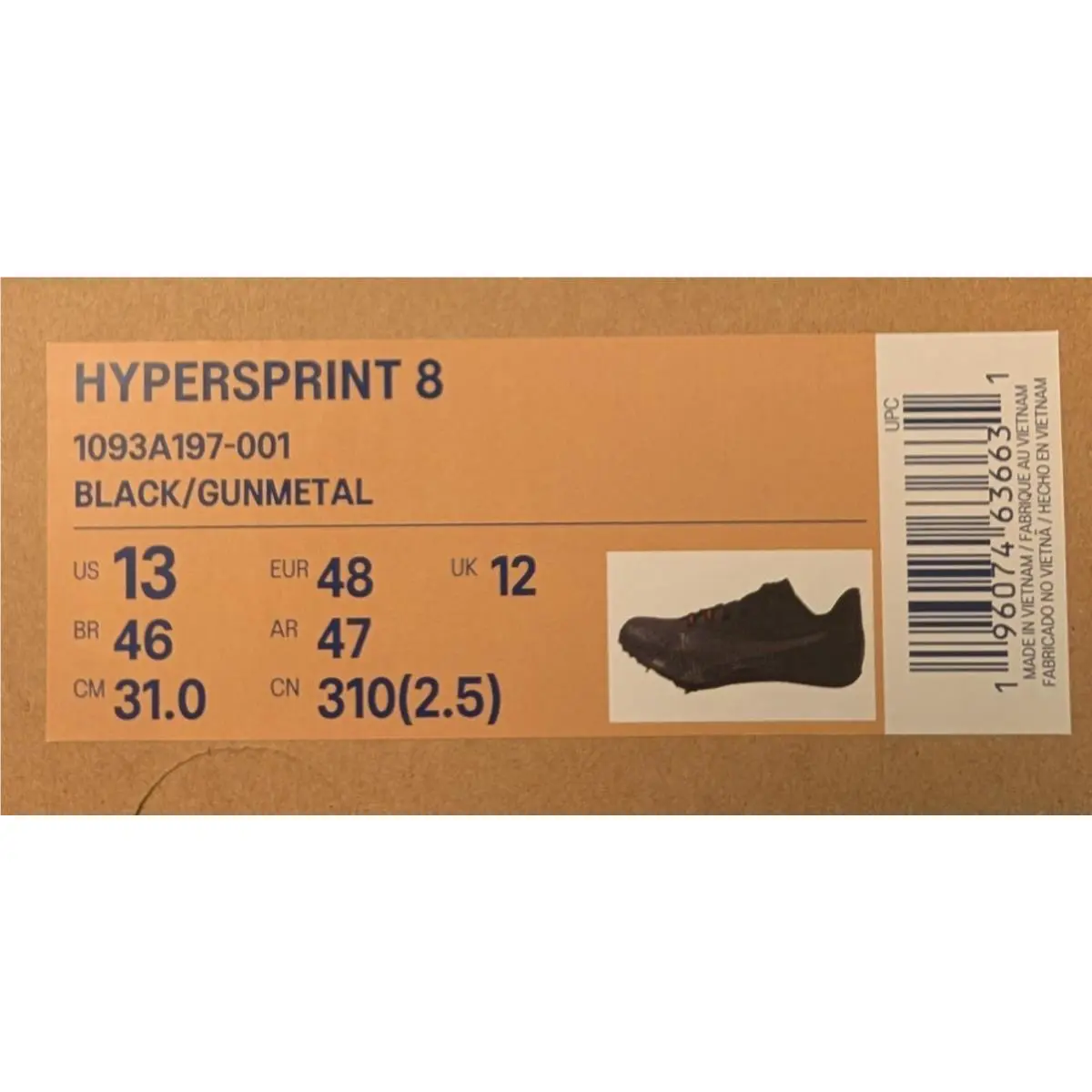 Asics shoes - ASICS Hyper Sprint - Hyper Sprint - Black 9