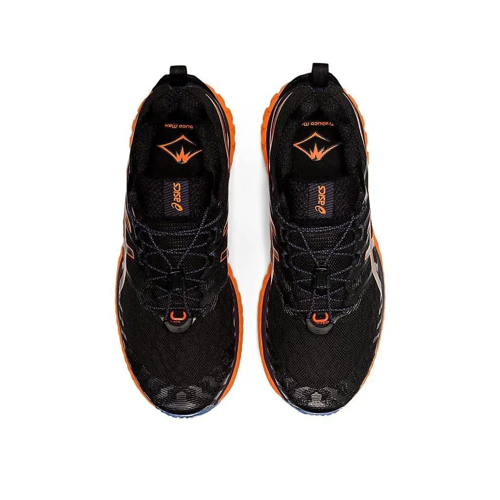 Asics shoes - ASICS Trabuco Max - Trabuco Max - 1011B028005 - Black/Shocking Orange 4