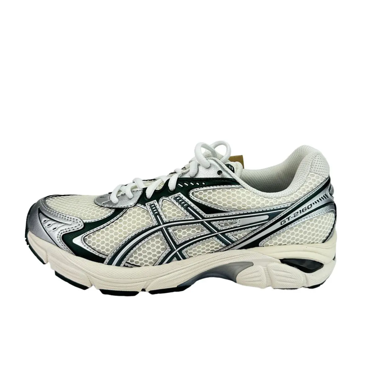 Asics GT 2160 Mens Cream Scarab Shoes Size 7.5 1201A955-100 Sneaker Athletic