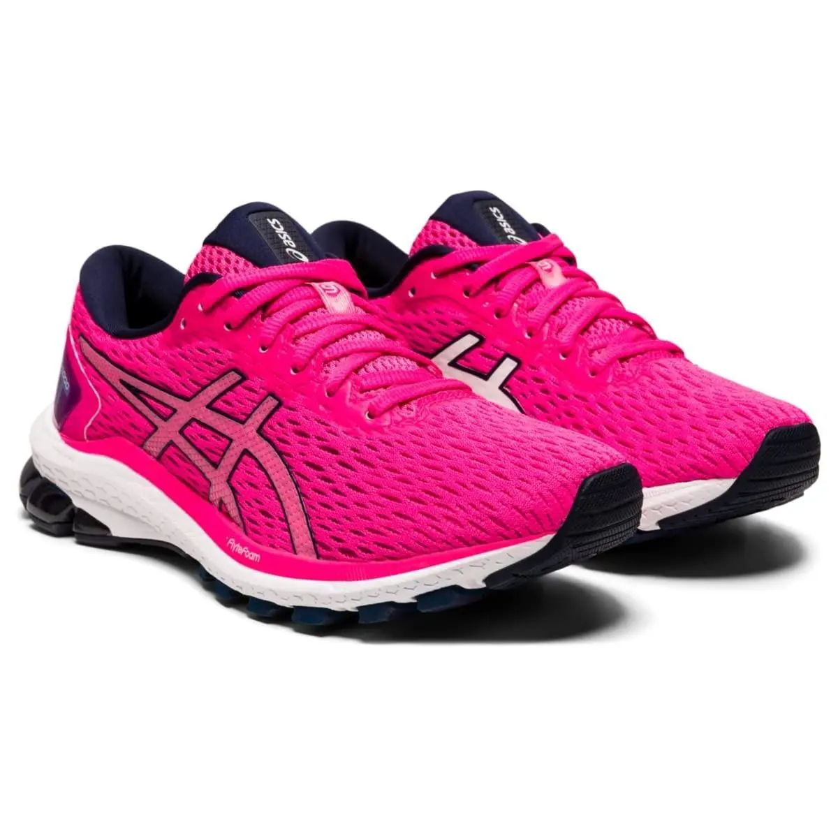 Asics Women`s GT-1000 9 Trail Running Shoe 6.5 US Pink Glo/peacoat