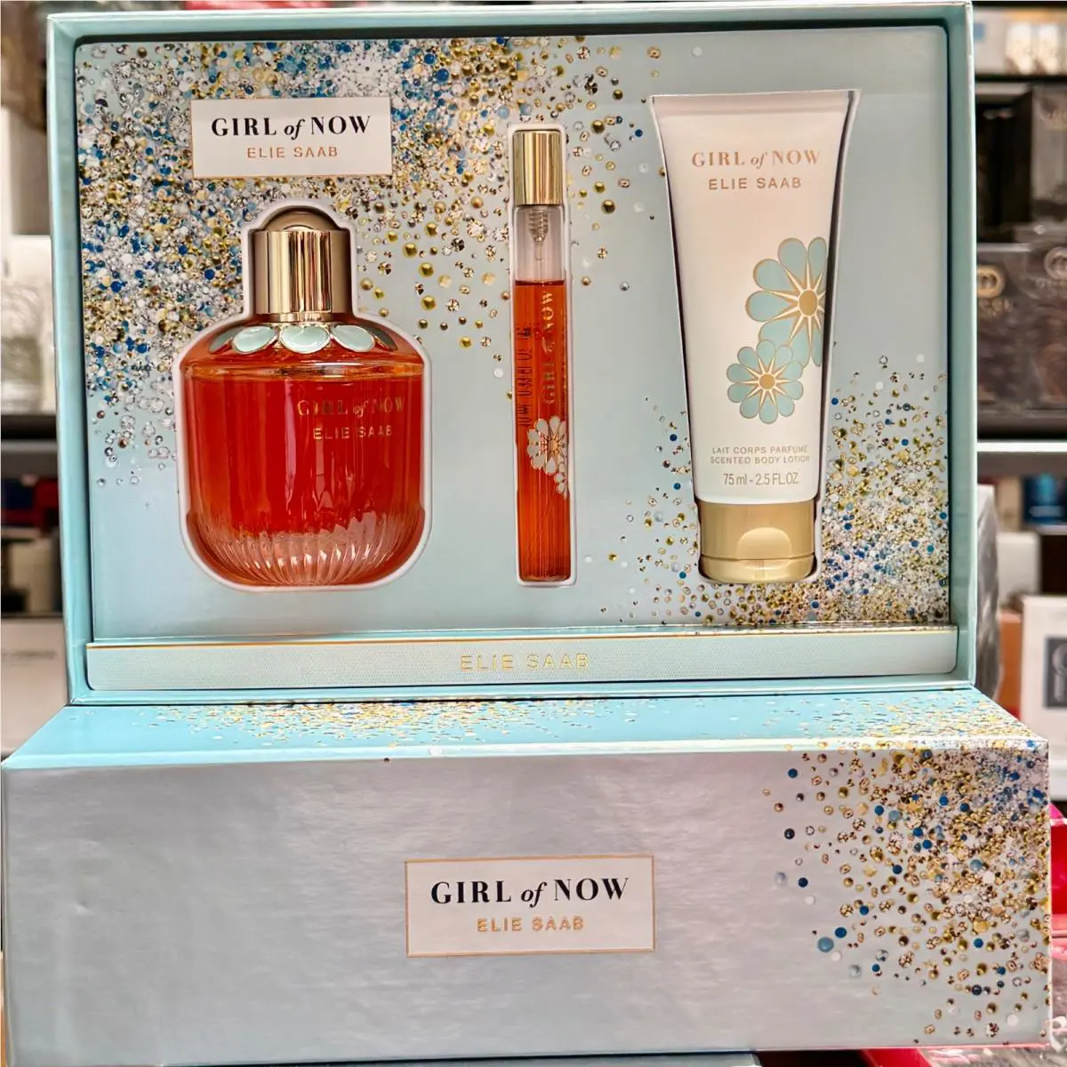 Girl of Now 3 Pcs Set 3oz 90 ml + 0.33oz Eau De Parfum Spray + Lotion by Elie Saab