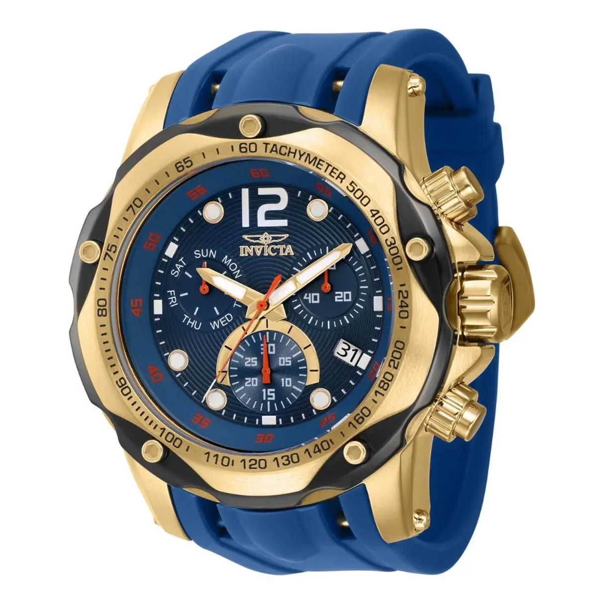 Invicta Speedway Swiss Ronda Z60 FE Caliber Men`s Watch - 51mm Blue