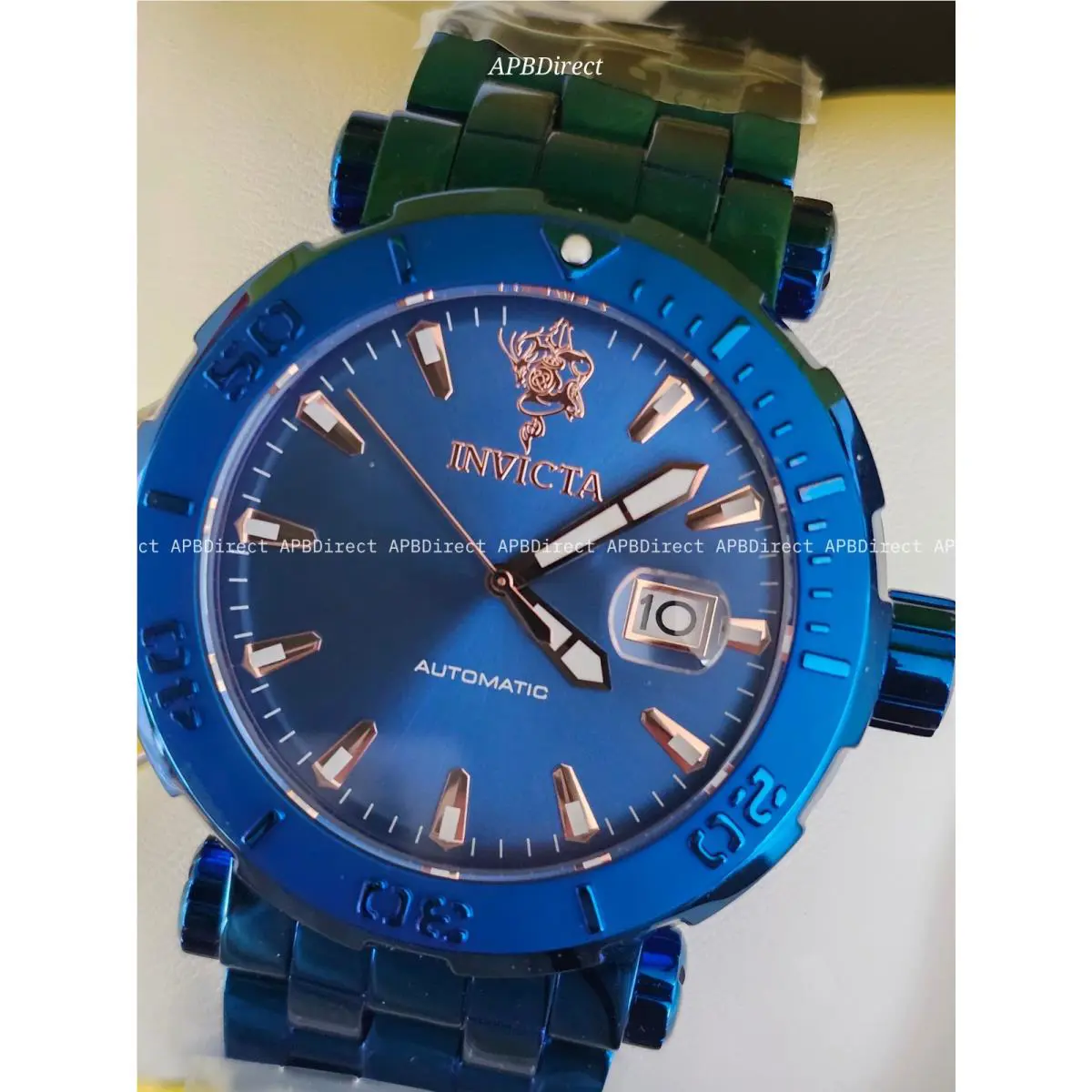 Invicta - Sea Base 376 / 1000 Limited Ed Automatic Blue Plating SS Mens Watch