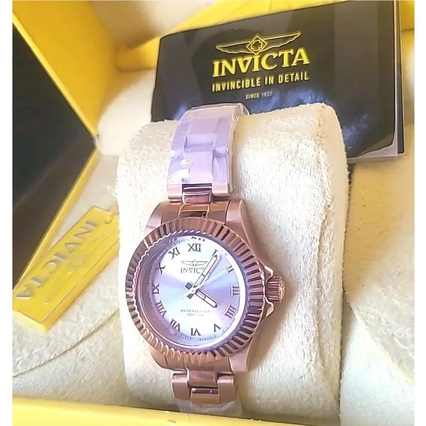 Invicta Pro Diver Watch-24.5mm Rose Gold Model 37425