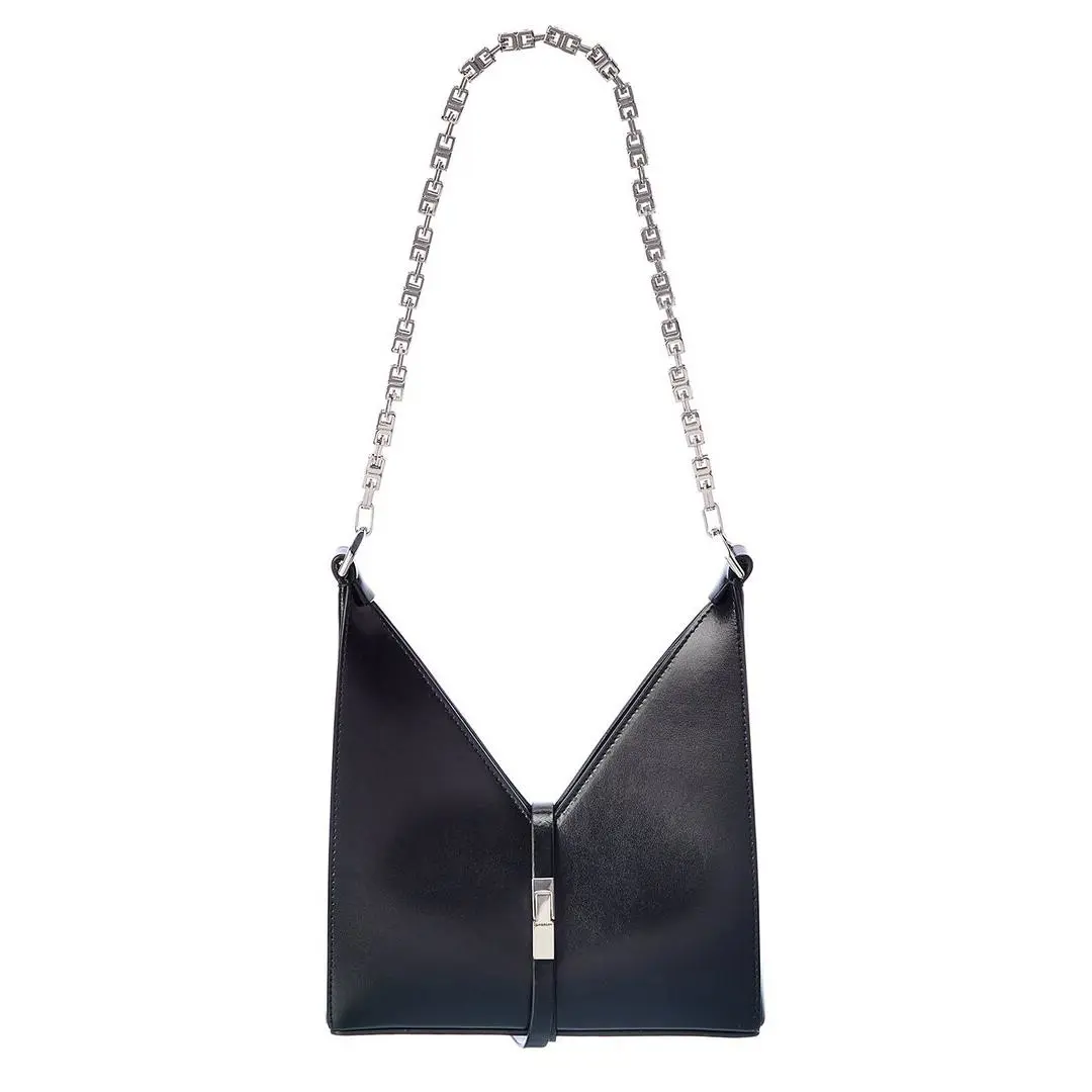 Givenchy Cut Out Mini Leather Crossbody Women`s Black