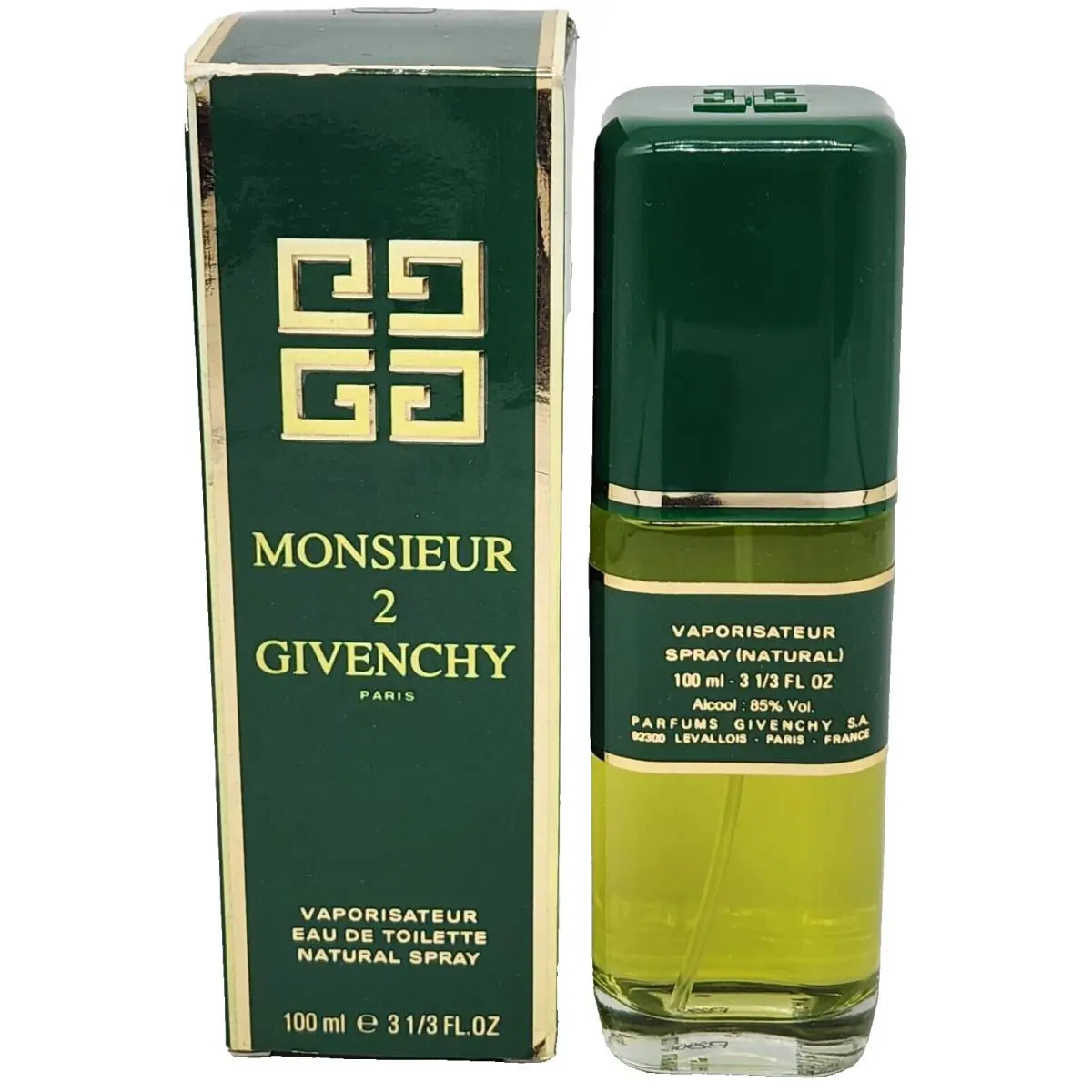 Monsieur 2 By Givenchy For Men Eau de Toilette Spray 3.3 fl oz Formula