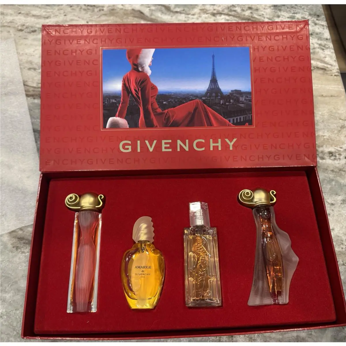 Givenchy Les Etoiles 4 Pcs 1x Eau De Toilette 3x Eau De Parfum