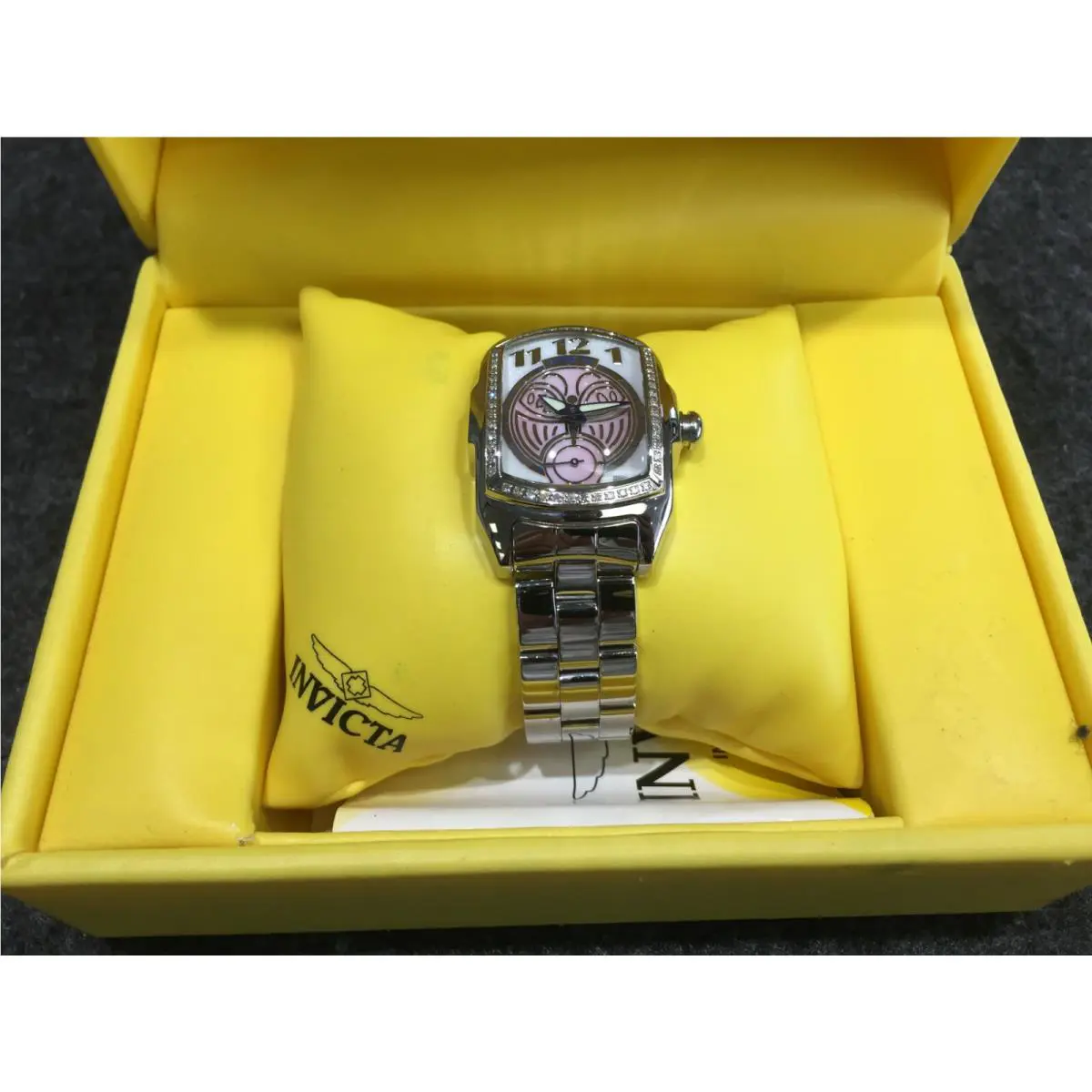Invicta Diamond Swiss Movement Stainless Steel