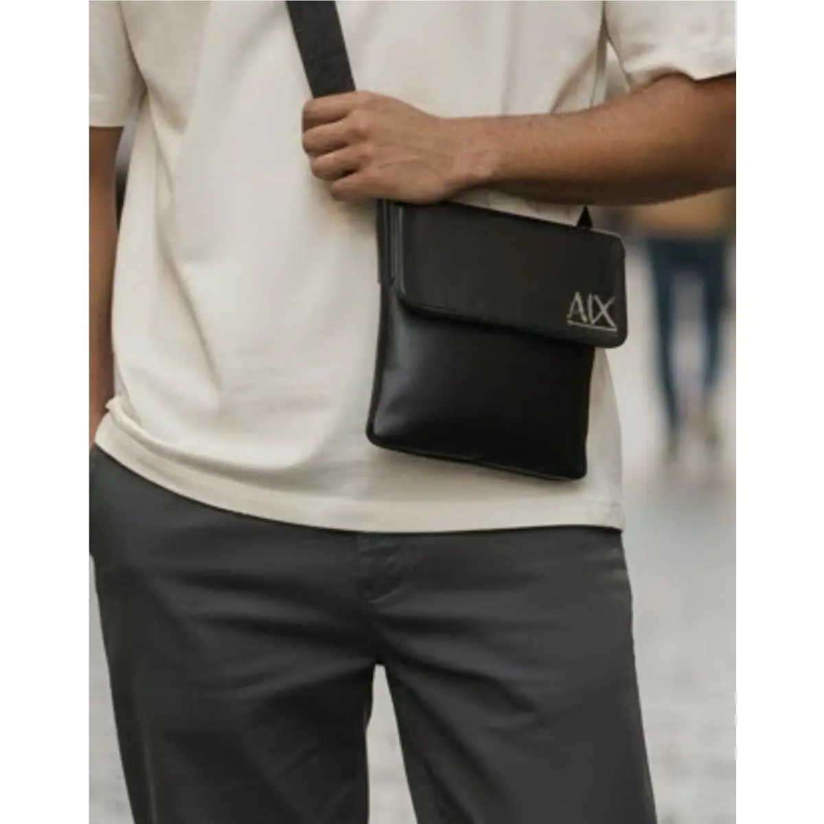 Armani Exchange Messenger Crossbody Bag Men’s