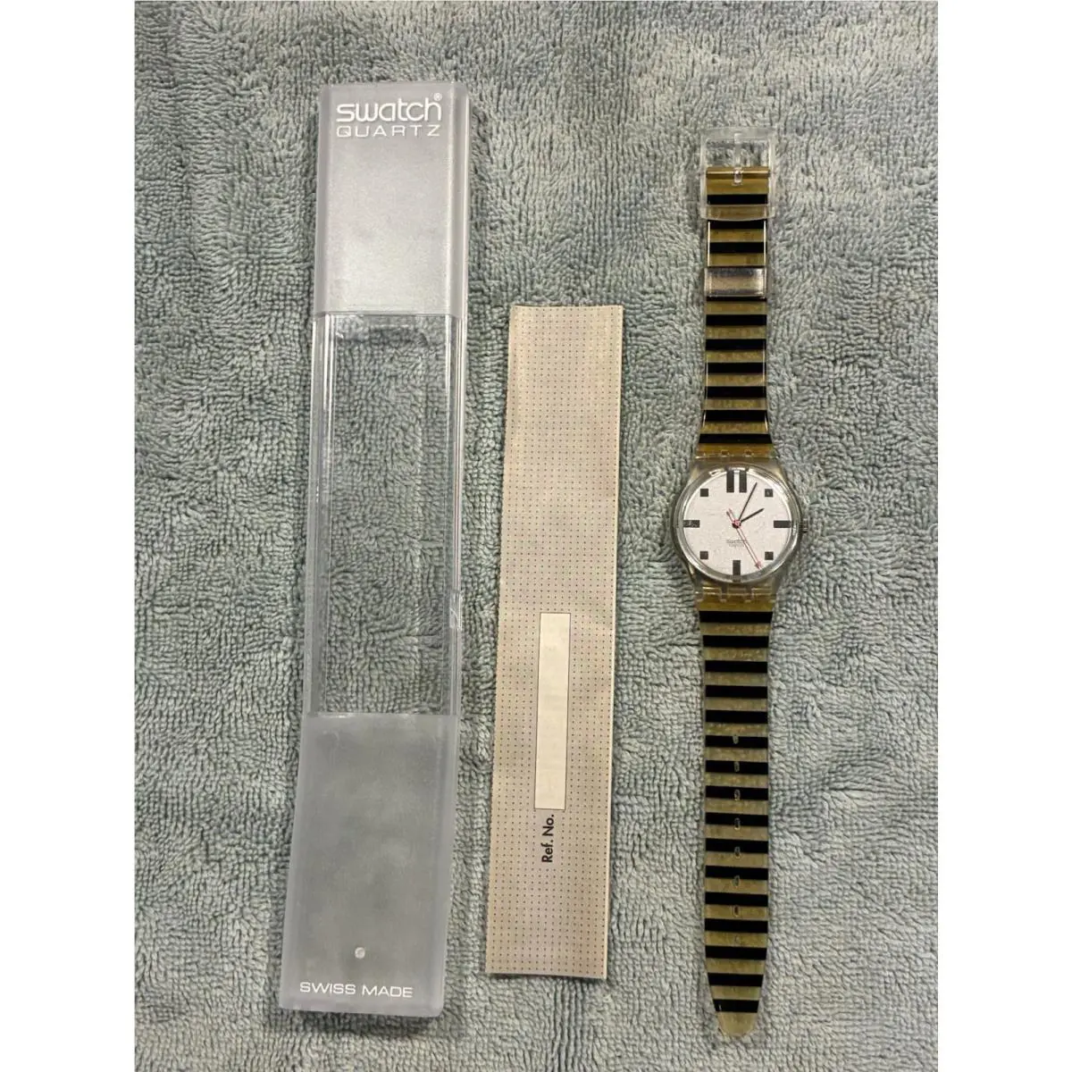 Vintage Swatch 1987 GK105 Calafatti - . Tested/working