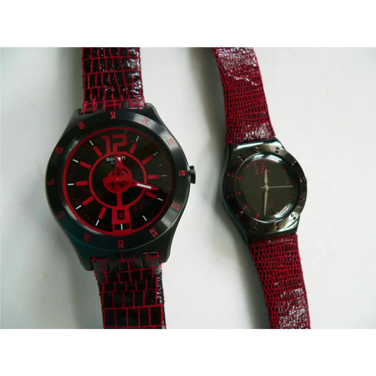 2010 Swatch Hauet Couture Set YZS08 Jakob Schlaepfer Our Present For Him and Her