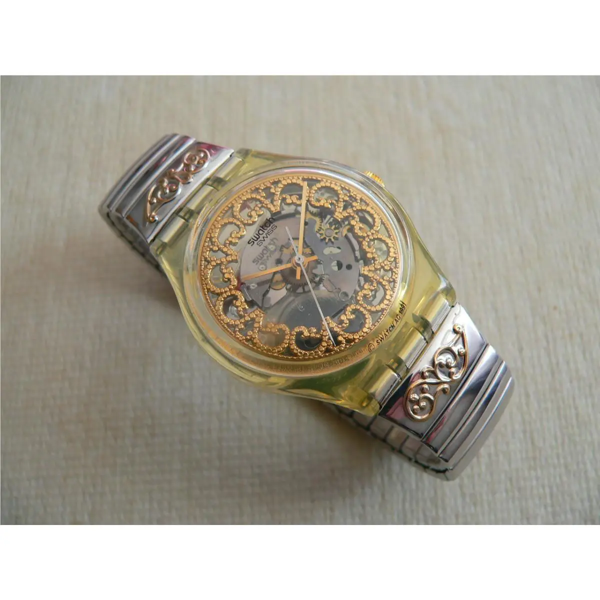 1991 Fall Winter Collection Swatch Watch Asetra GK137