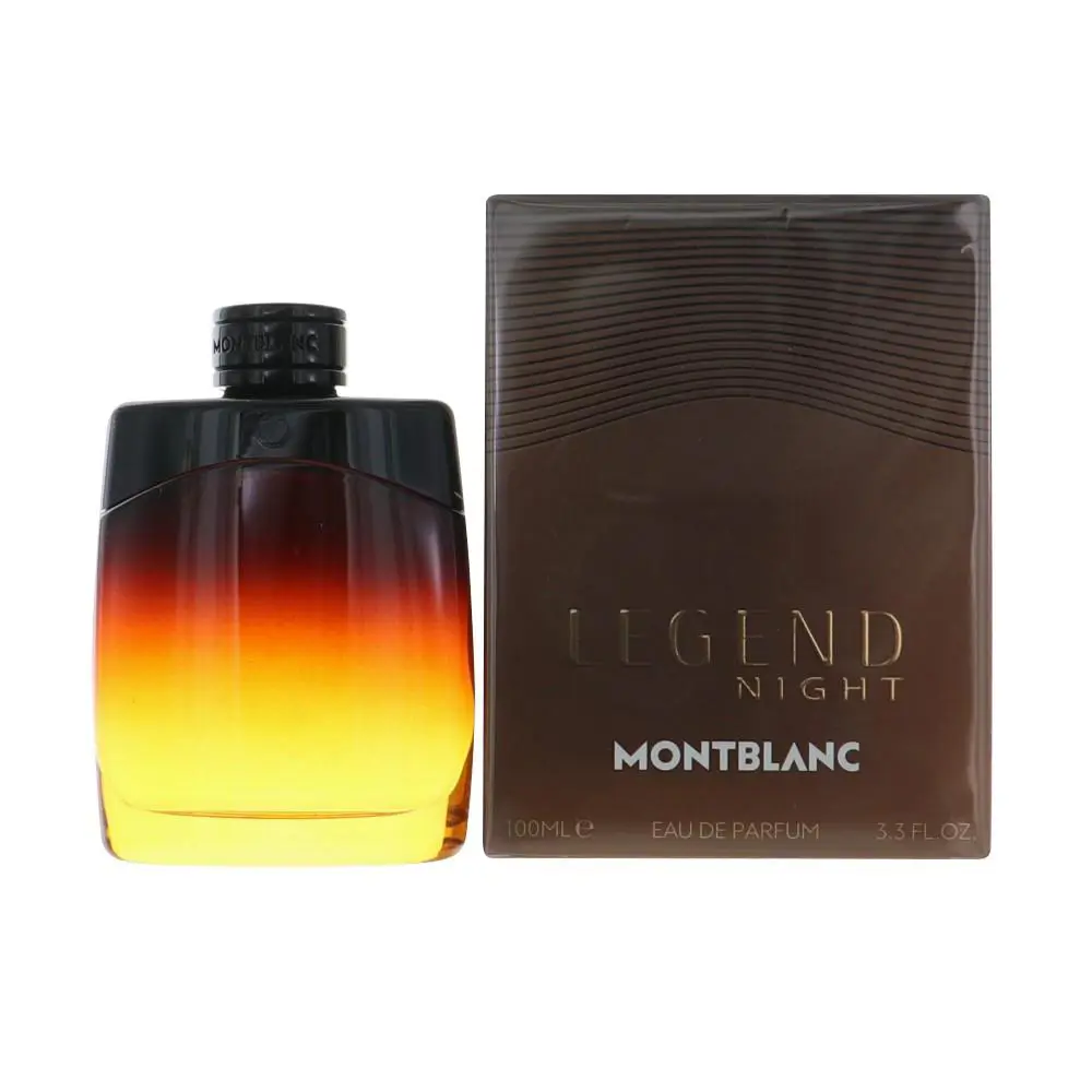 Montblanc Mont Blanc Legend Night For Men 3.3 Oz Eau De Parfum Spray Box