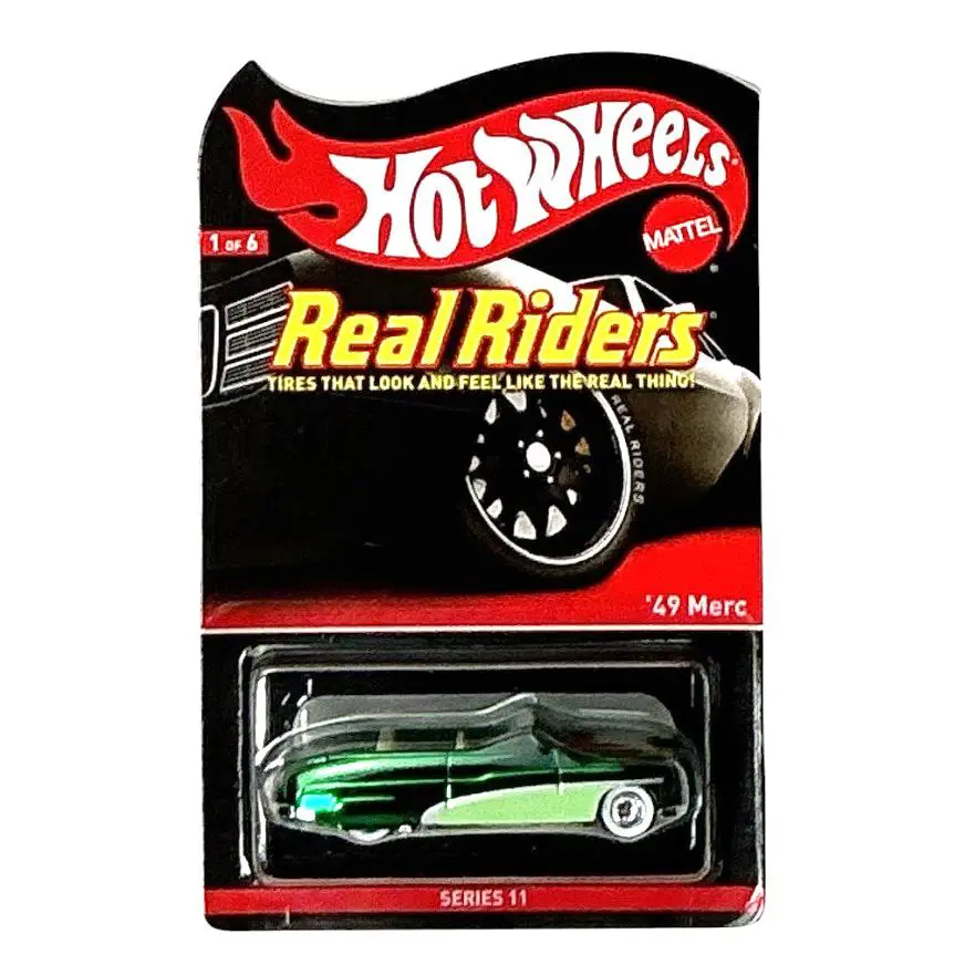 Hot Wheels Rlc Redline Club Real Riders `49 Merc Series 11 01391/4000 - Green