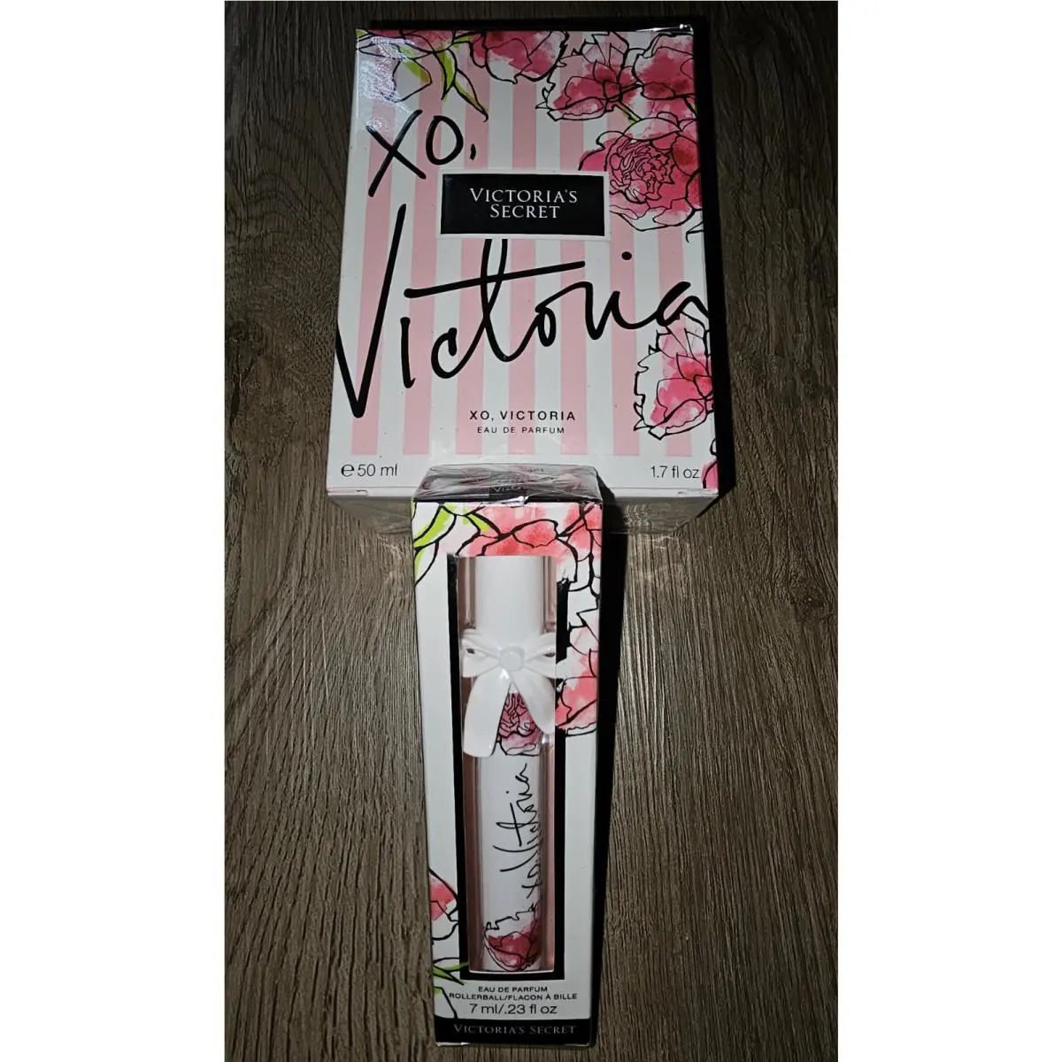 Victoria`s Secret XO Victoria Eau De Parfum Perfume 1.7 fl oz + Mini Rollerball