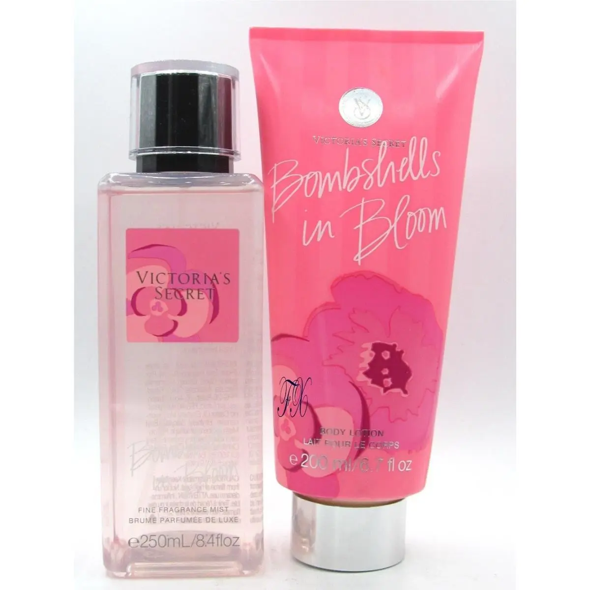 Victoria`s Secret Bombshells IN Bloom Body Mist Body Lotion Set