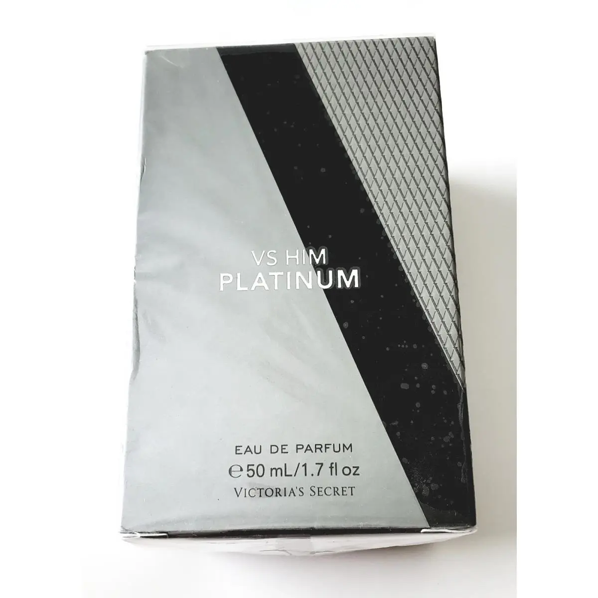 Victoria`s Secret Men`s VS Him Platinum Eau De Parfum 1.7Oz 50 ml