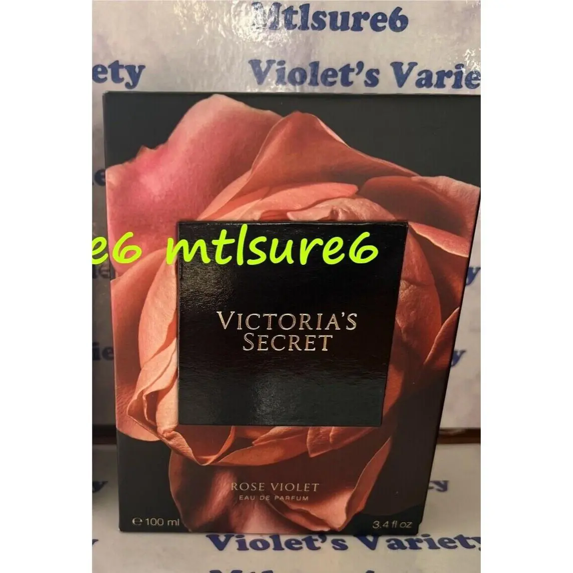 Victoria`s Secret Rose Violet Eau de Parfum Perfume Spray 3.4 oz
