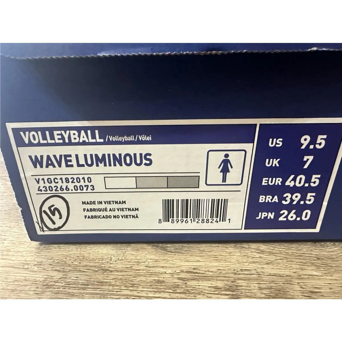 Mizuno shoes - Wave Luminous - Wave Luminous - White 10