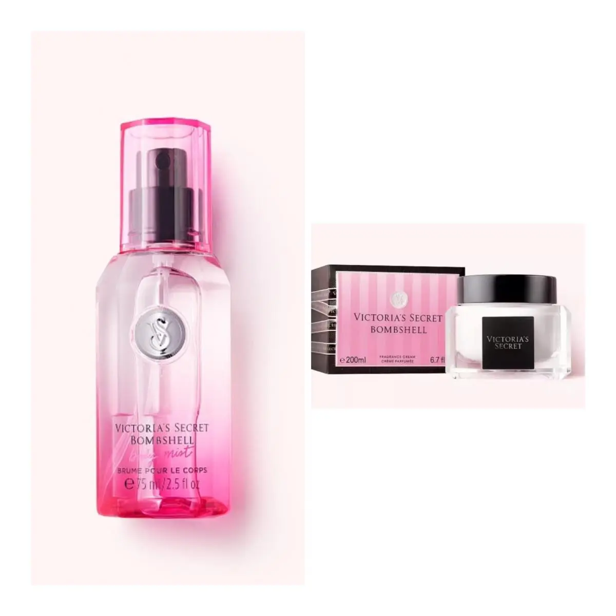 Victoria`s Secret Bombshell Fragrance Mist and Fragrance Cream