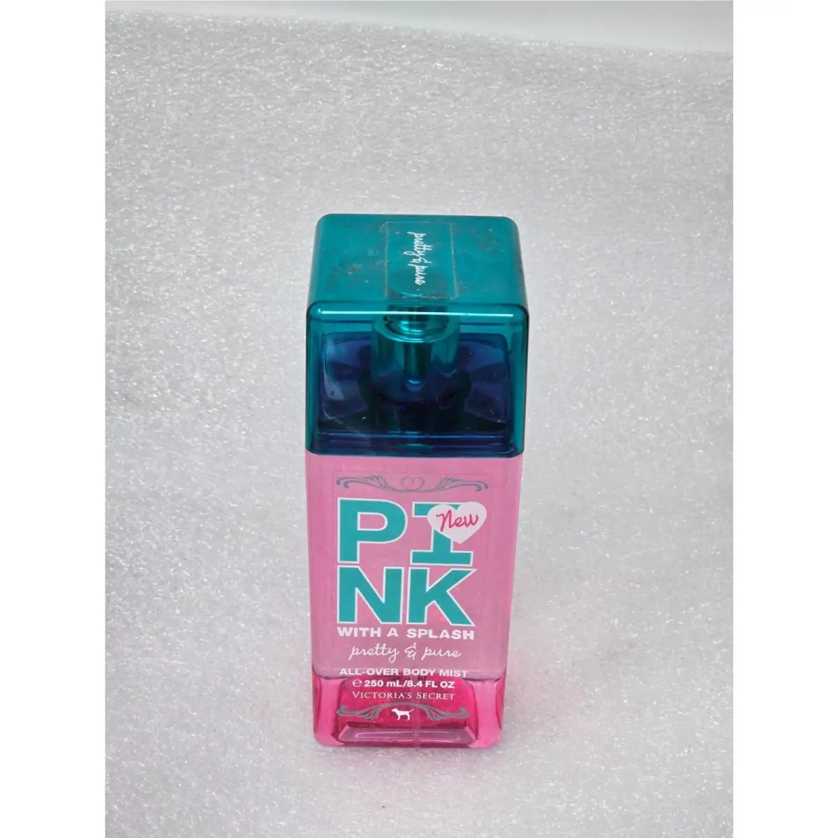 Victoria`s Secret Pink with A Splash Pretty Pure Body Fragrance Mist 8.4 oz