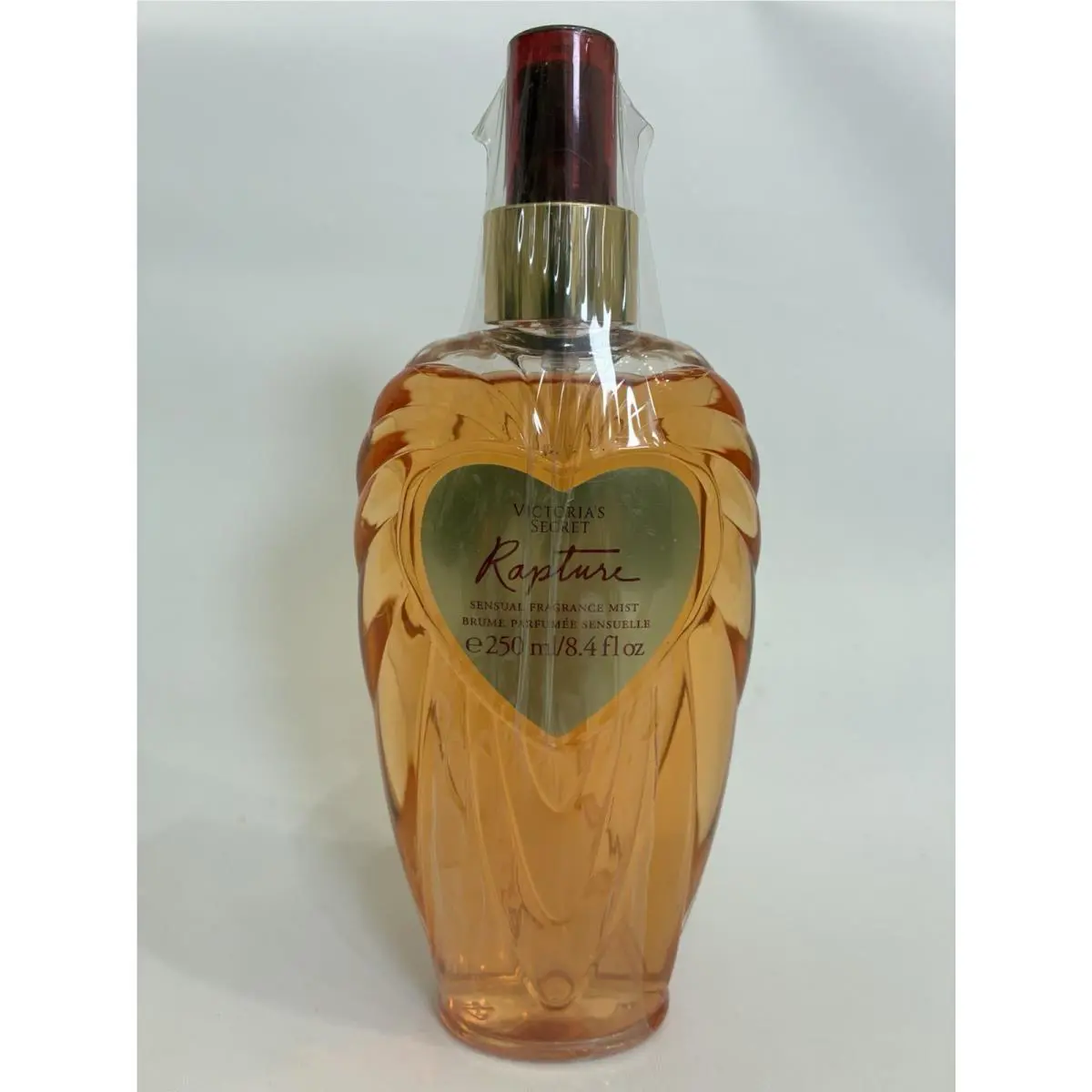 Victoria`s Secret Rapture Sensual Body Mist 8.4 oz Vintage Heart