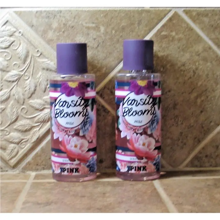 Victoria`s Secret Pink Varsity Blooms Spray Mist 8.4oz Lot of 2