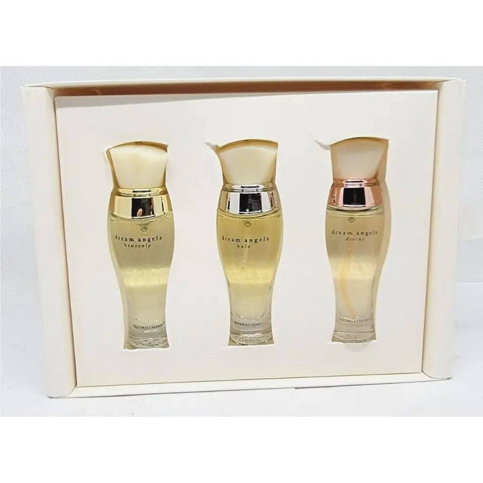 Victoria`s Secret Dream Angels Scents From Heaven Three .25 oz Each Worn Box by Victoria's Secret
