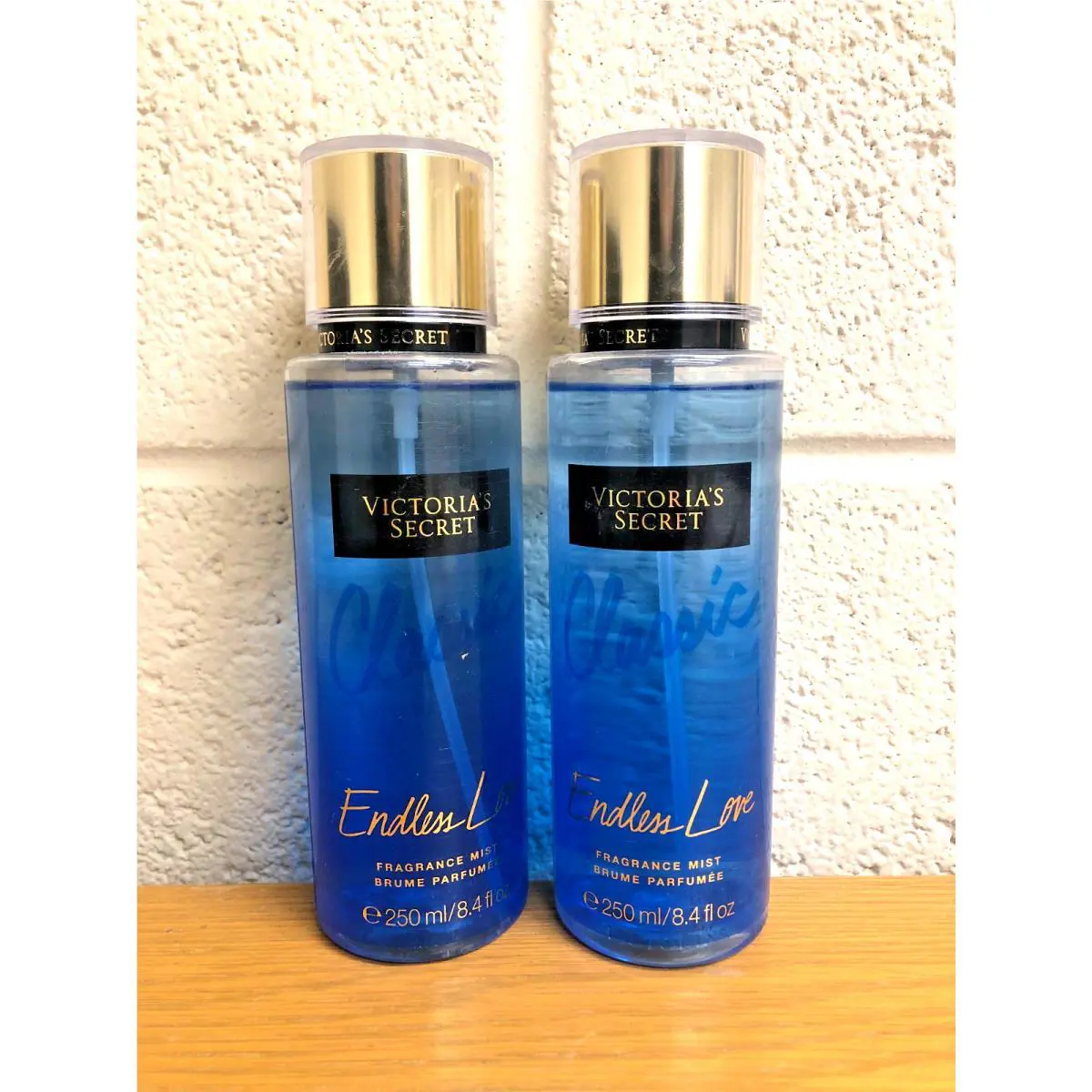 Victoria`s Secret Endless Love Fragrance Mist Spray 8.4oz Qty 2