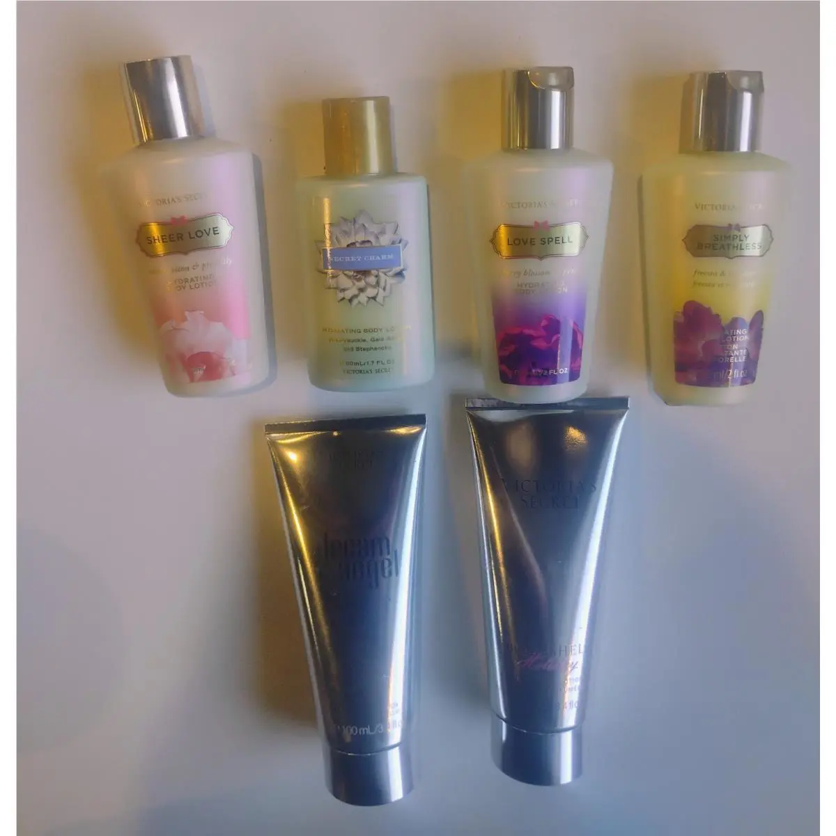 Lot 6 Victoria`s Secret Dream Angel Bombshell Fragrance Hydration Lotion by Victoria's Secret
