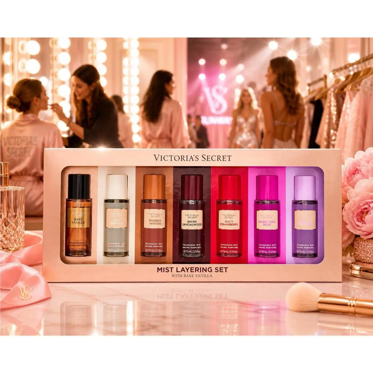 Victoria`s Secret 7 Piece Layering Mist Set
