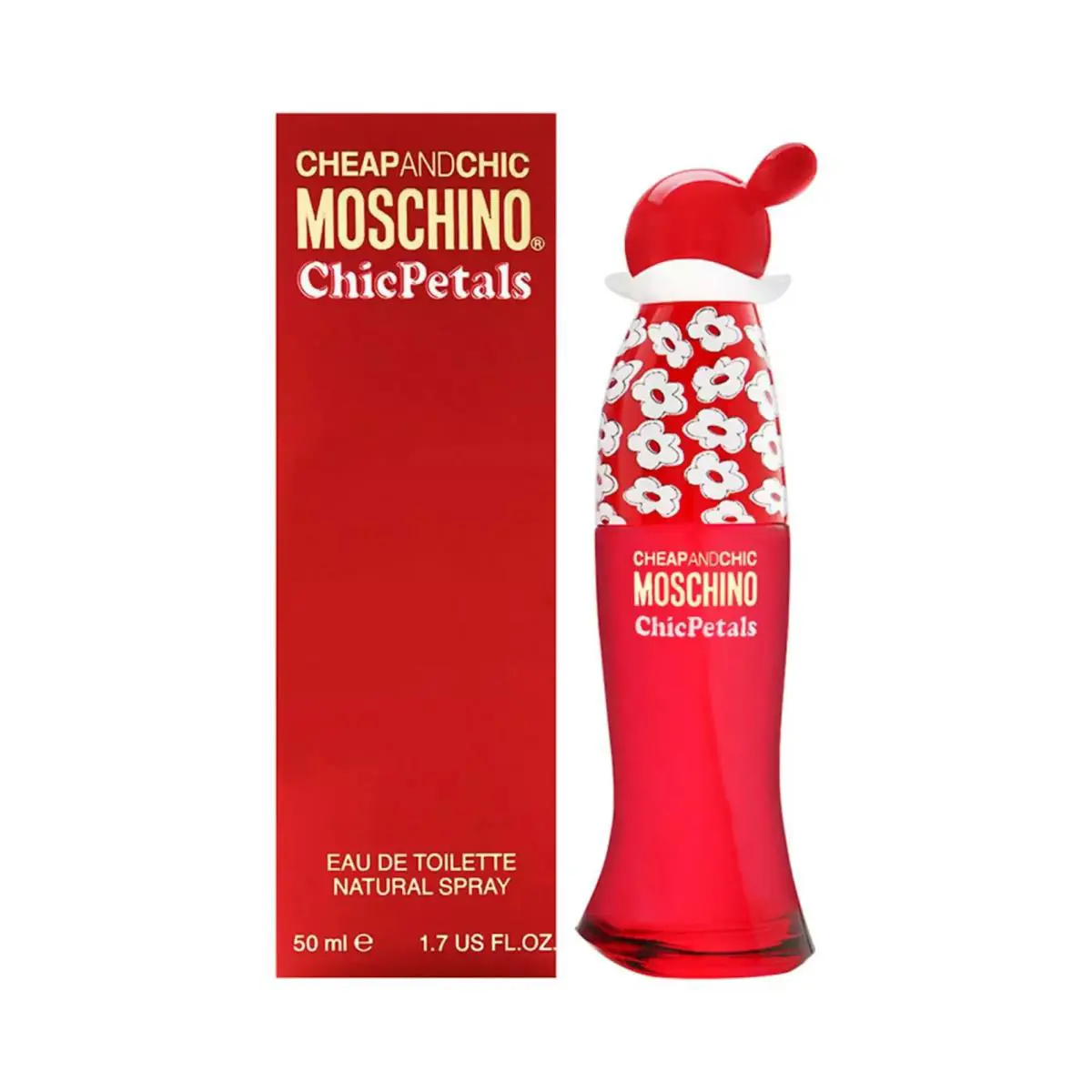 and Chic Chic Petals by Moschino 50ml/1.7oz Edt Spray For Women