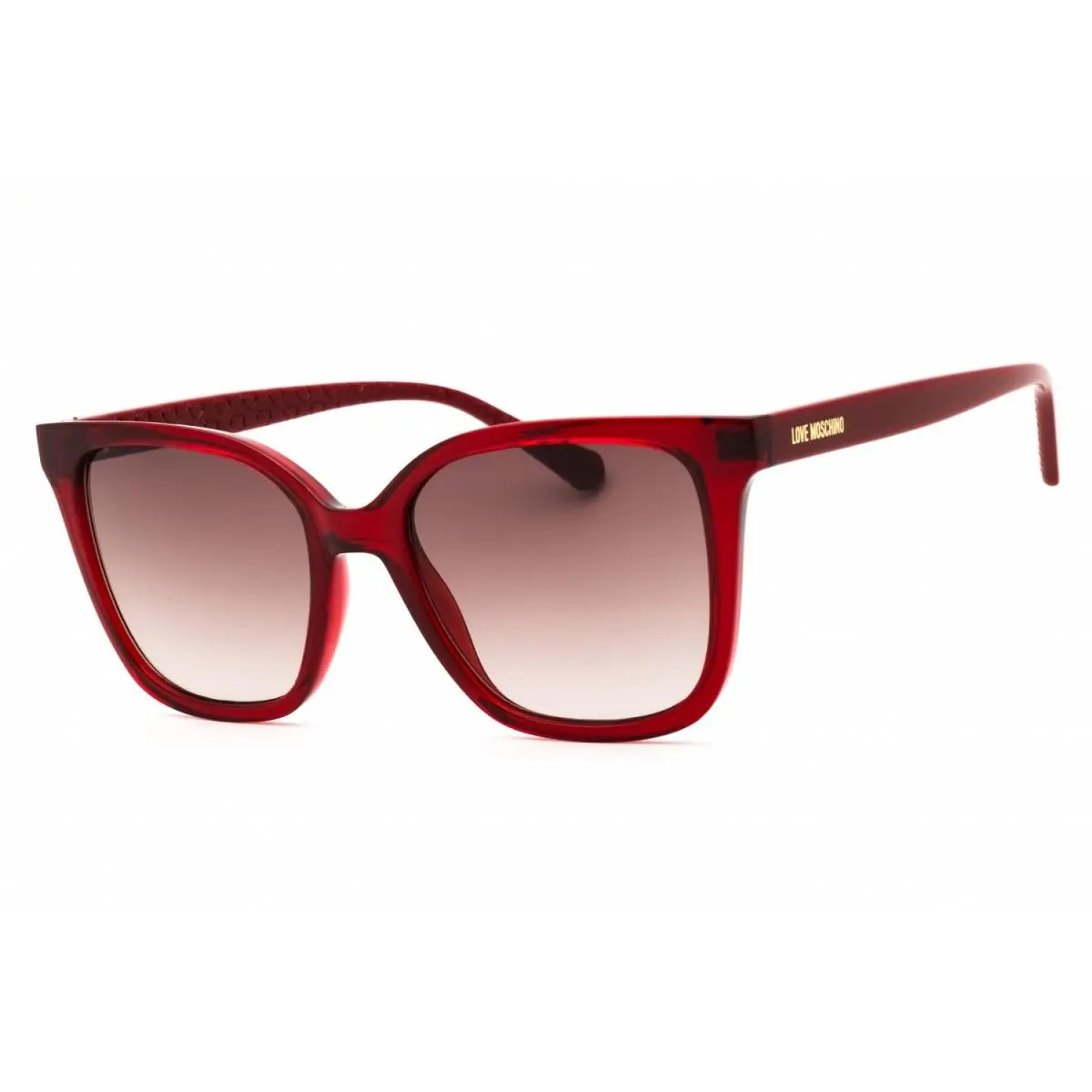 Moschino Love MOL077/S 0C9A HA Red/brown Gradient 53-18-140 Sunglasses - Frame: Red, Lens: Brown Gradient, code: 0C9AHA