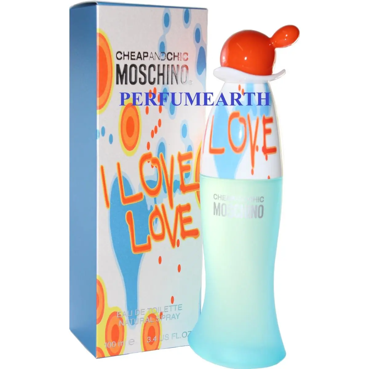 I Love Love by Moschino 3.3 / 3.4 oz Edt Perfume Spray For Women
