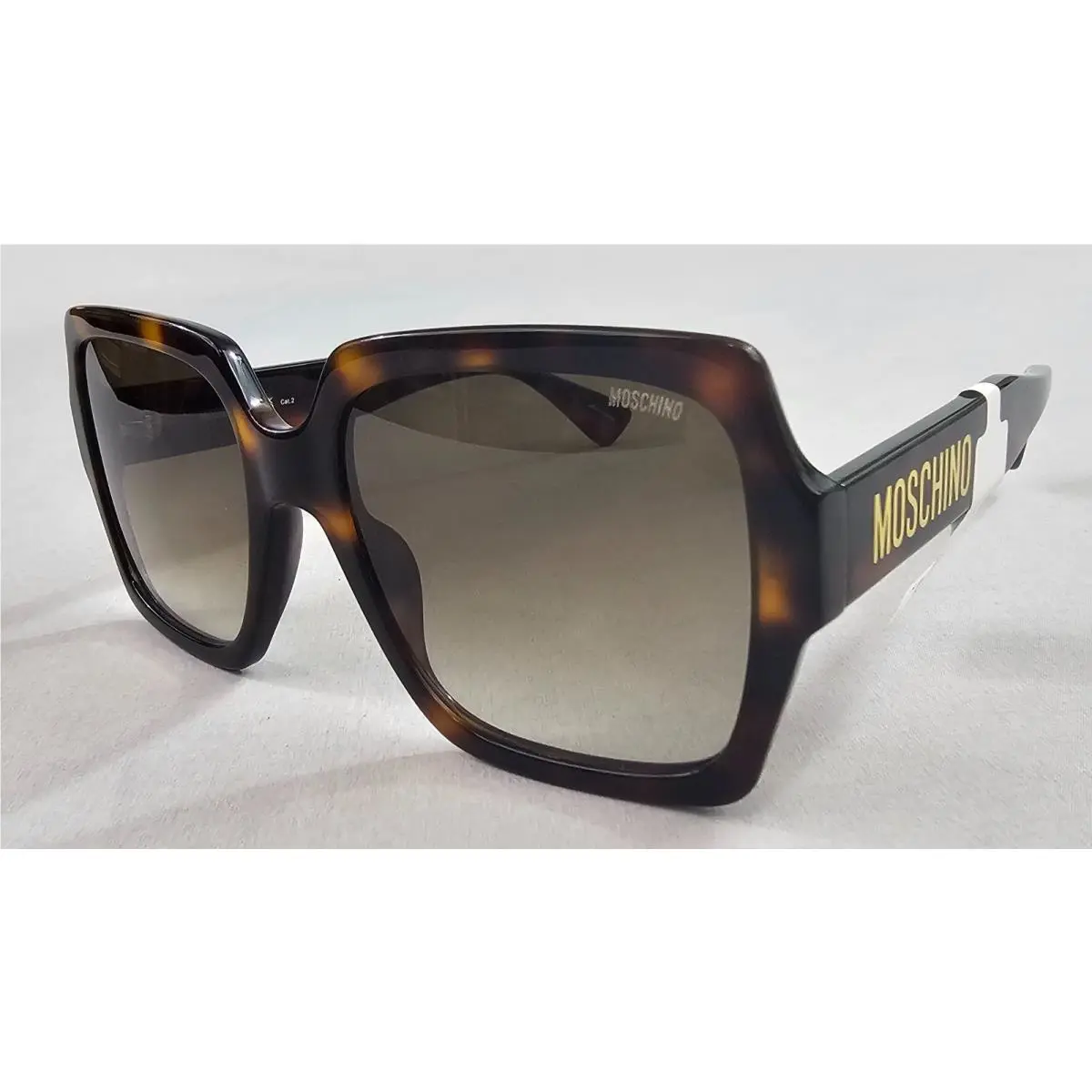 Moschino Women Sunglasses Brown Gold MOS127/S 200 05L9K 5619 140